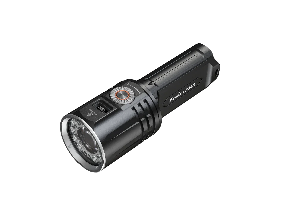 Fenix LR36R kompakte, leistungsstarke Suchlampe mit weißem Laserstrahl, 10000 Lumen