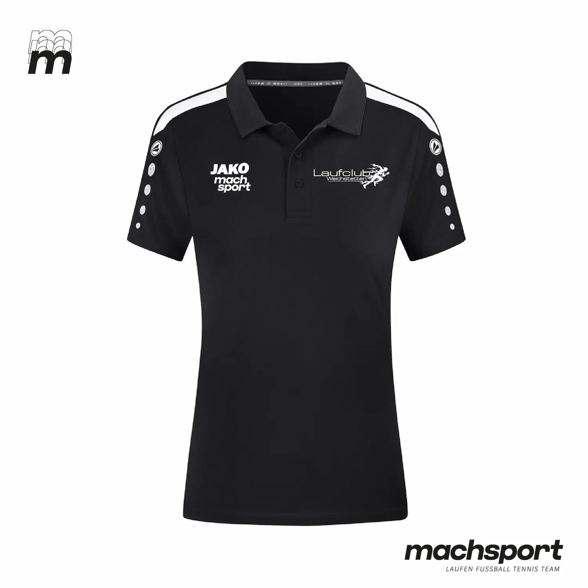 Laufclub Weichstetten Poloshirt Damen – Bild 