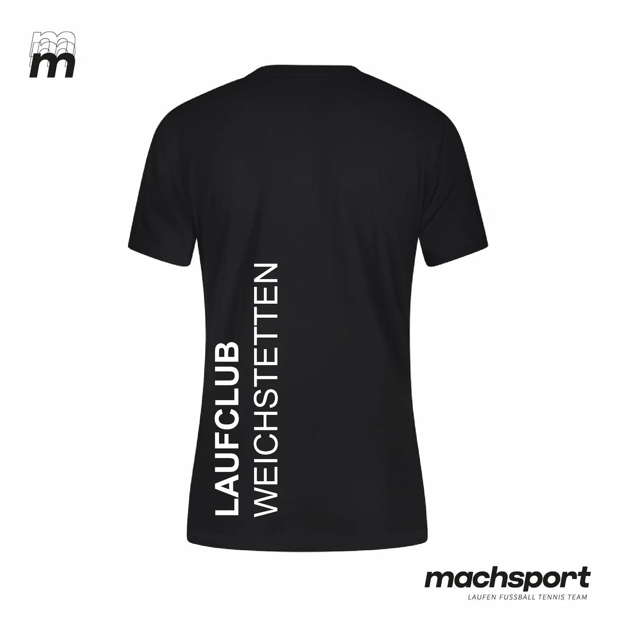 Laufclub Weichstetten Trainingsshirt Damen schwarz – Bild 