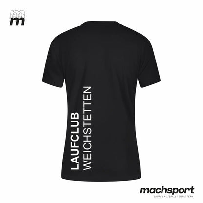 Laufclub Weichstetten Trainingsshirt Damen schwarz
