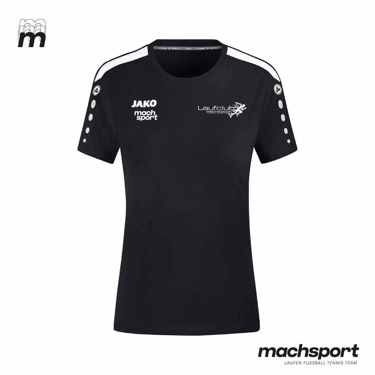 Laufclub Weichstetten Trainingsshirt Damen schwarz