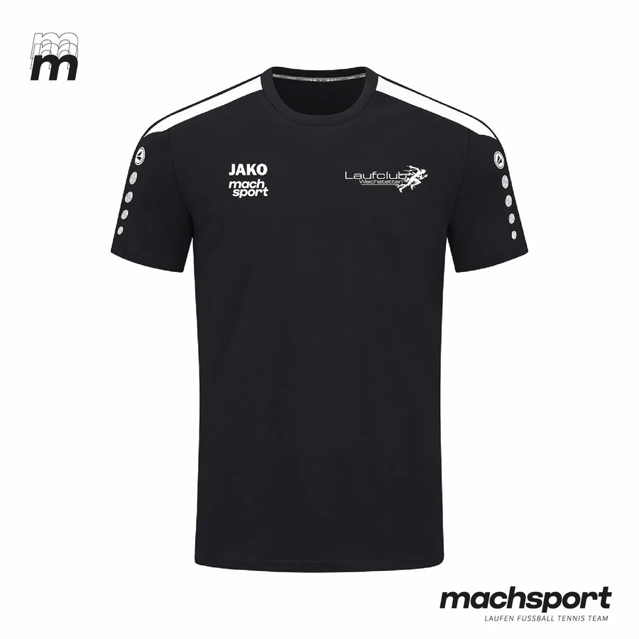 Laufclub Weichstetten Trainingsshirt schwarz