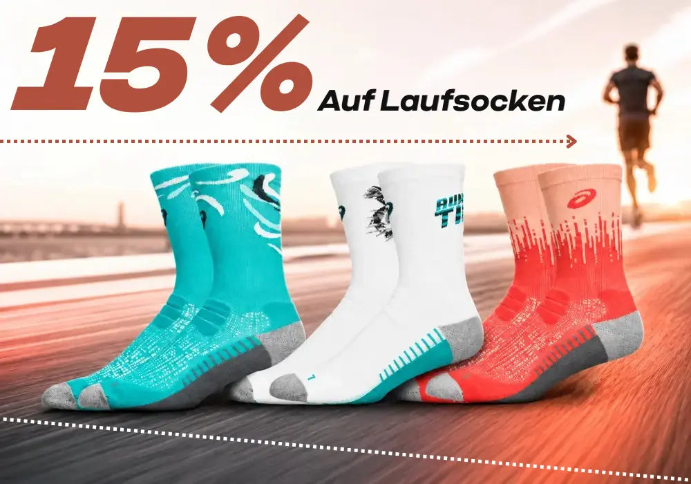 Laufsocken Aktion 15% Rabatt