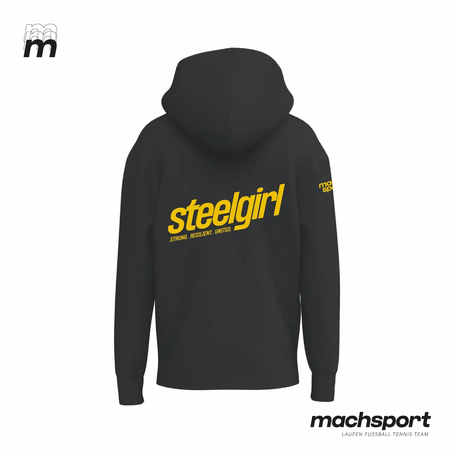 LINZ AG Steelvolleys Hoody "steelgirl" - machsport – Bild 