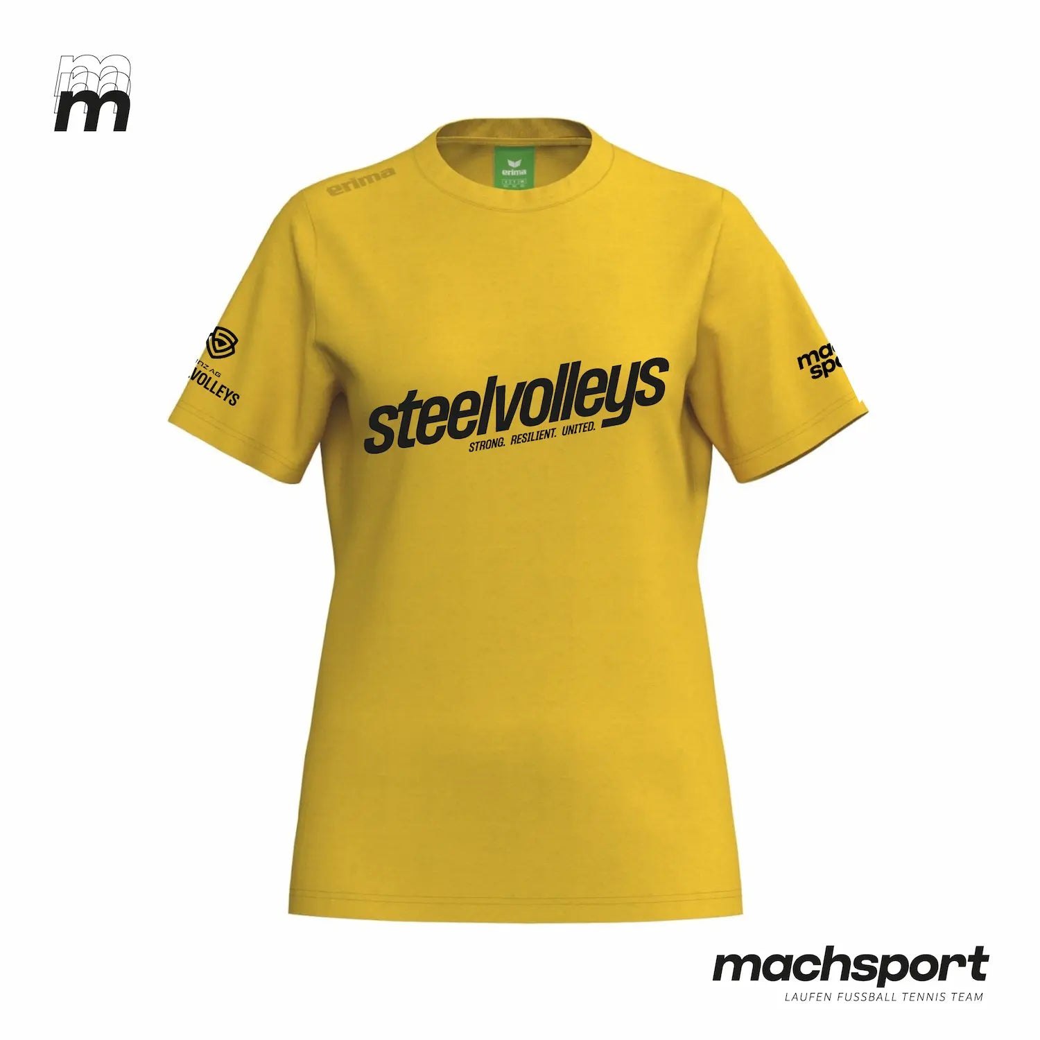 LINZ AG Steelvolleys T-Shirt Damen "steelvolleys" - machsport – Bild 