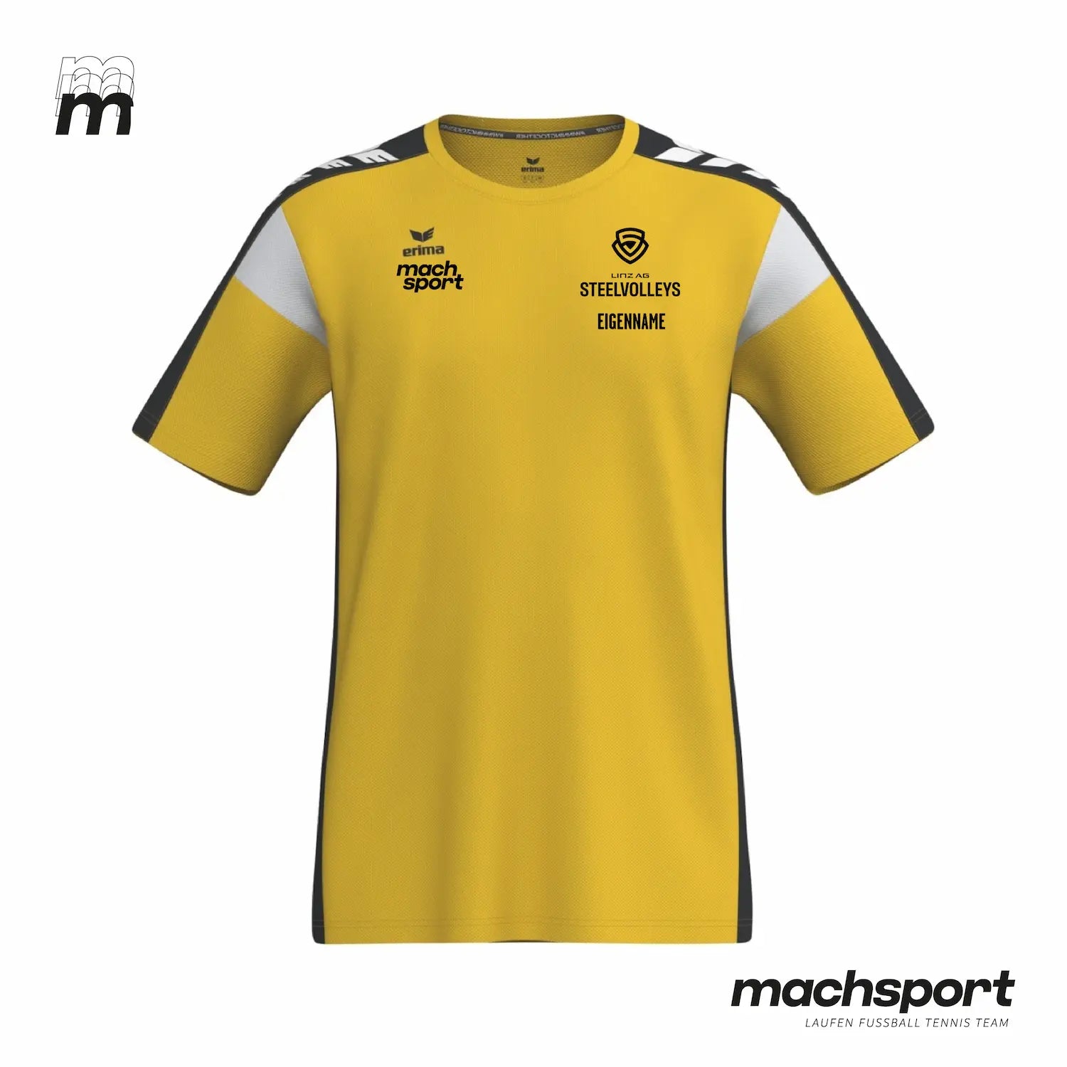 LINZ AG Steelvolleys Trainingsshirt - machsport – Bild 