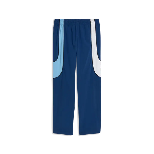 Manchester City Fußballhose Pumatech-X Track, Blazing Blue-Team Light Blue – Rückansicht – blau / S