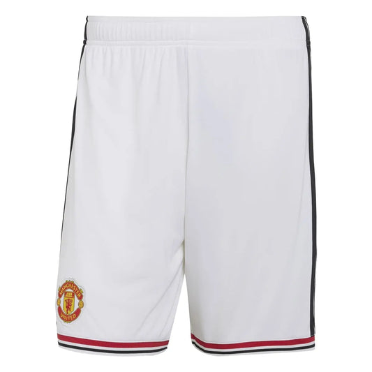 Manchester United Herrenfußballhose Home 26/27 – weiß / S