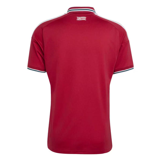 Manchester United Herrenfußballshirt Heimtrikot 26/27 – Rückansicht – rot / S