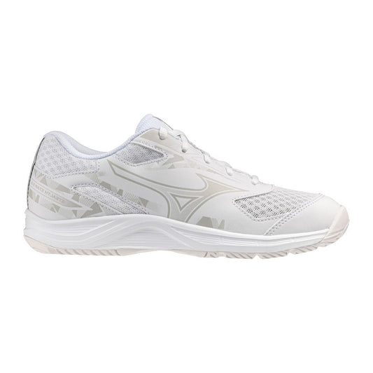 Mizuno Kinderhallenschuhe Stealth Star 3, weiß – weiß / 34