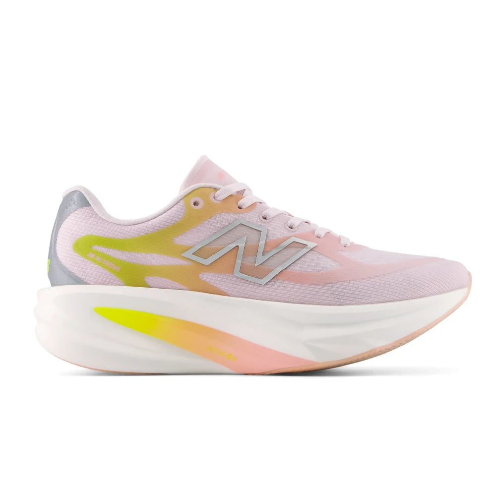 New Balance Damenlaufschuhe Supercomp Rebel, pink chalk mit pink lemonade – Bild 