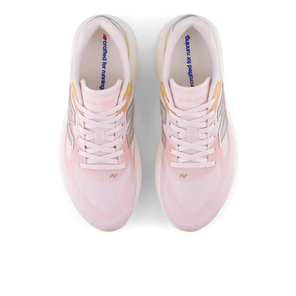 New Balance Damenlaufschuhe Supercomp Rebel, pink chalk mit pink lemonade – Bild 