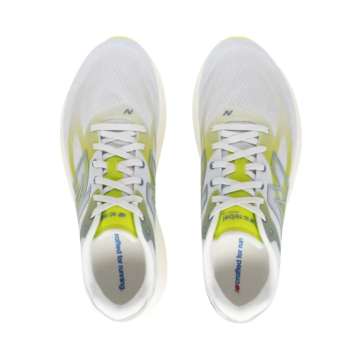 New Balance Herrenlaufschuhe Supercomp Rebel, fresh air mit alkaline green – Bild 