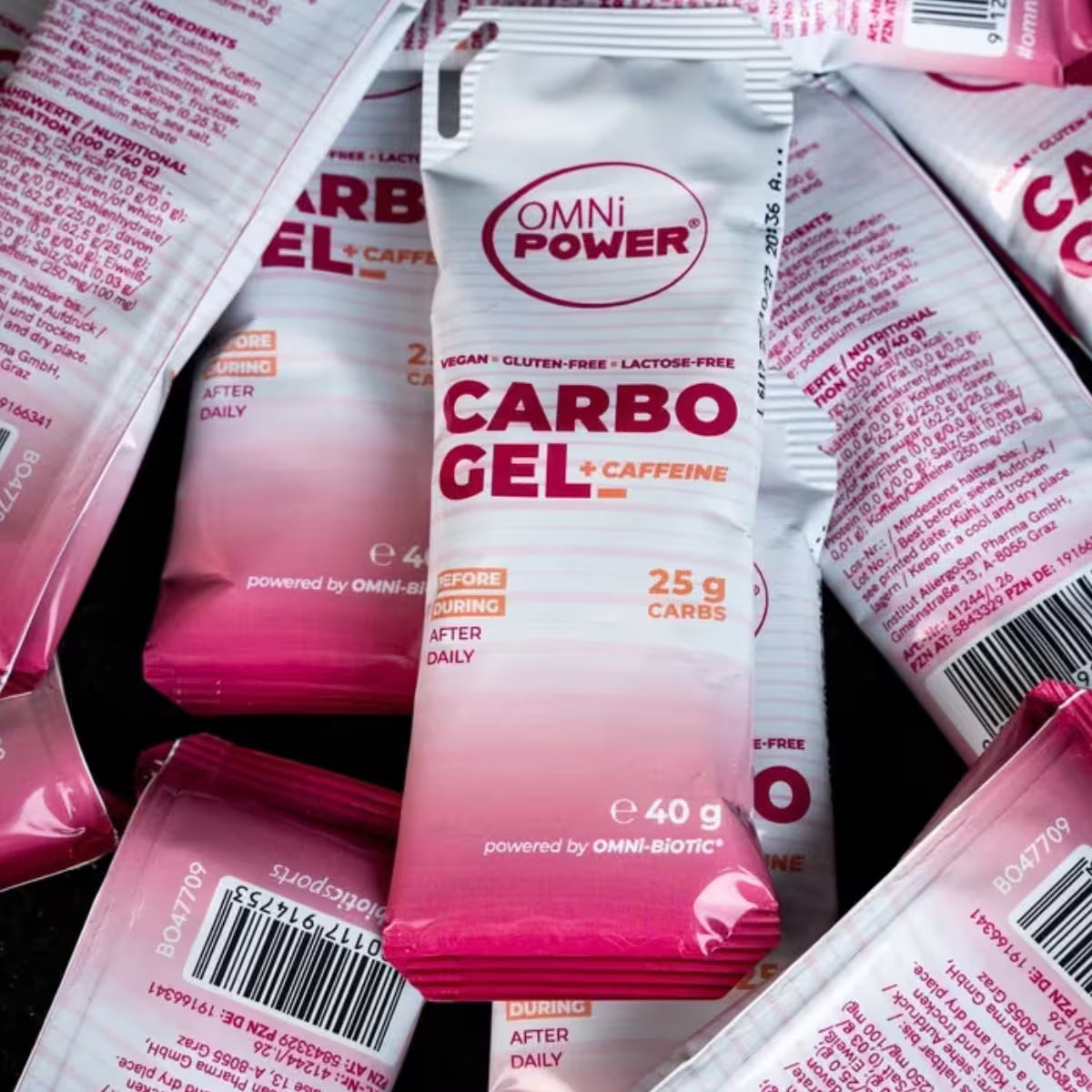 OMNi-POWER® Carbo Gel neutral + Coffein 40g