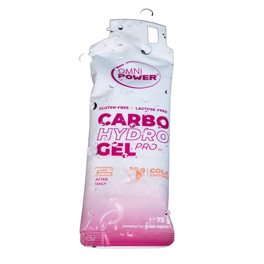 OMNi-POWER® Carbo Hydro Gel Pro Cola-Koffein 75g – ohne Farbe / ONE SIZE