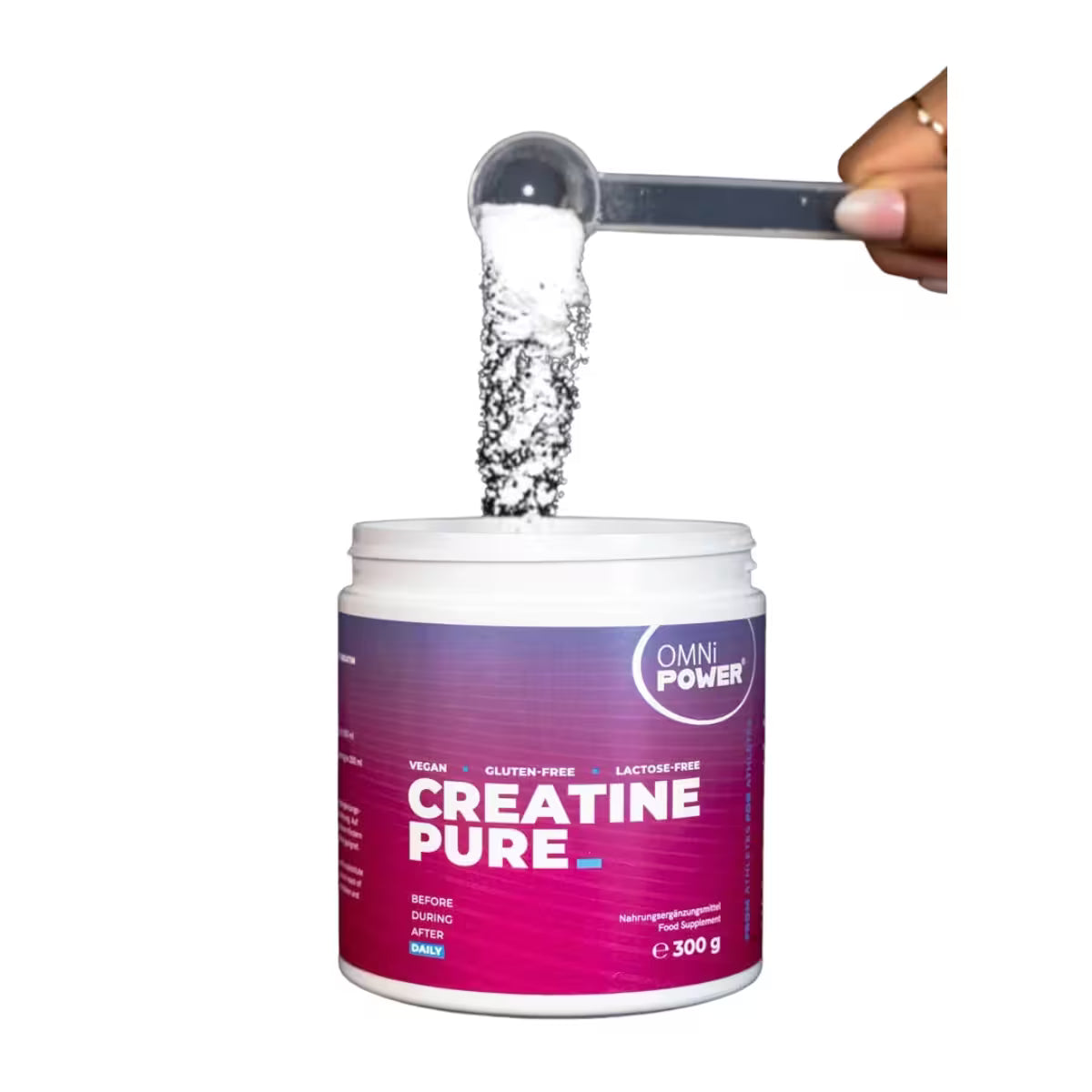 OMNi-POWER® Creatine Pure 300g – Bild 