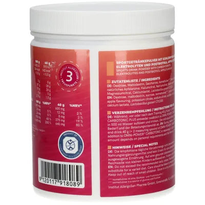 OMNi-Power Carbotonic Plus Sportgetränk 900g – Bild 