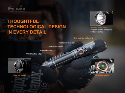 Fenix PD35 V3.0 Neue Generation der taktischen Taschenlampe, 1700 Lumen