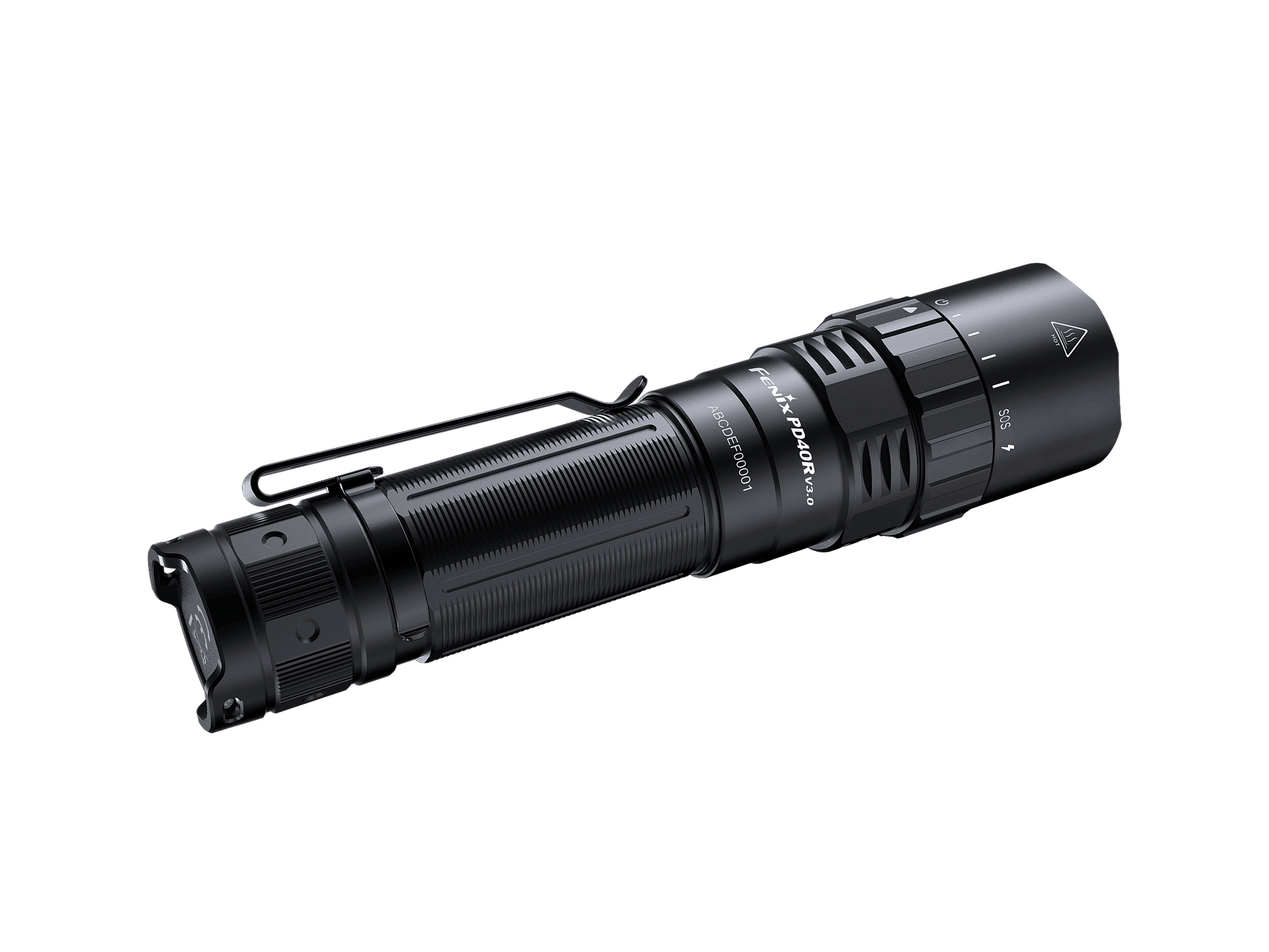 Fenix PD40R V3.0 Superhelle Taschenlampe mit mechanischem Drehschalter, 3000 Lumen – Bild 