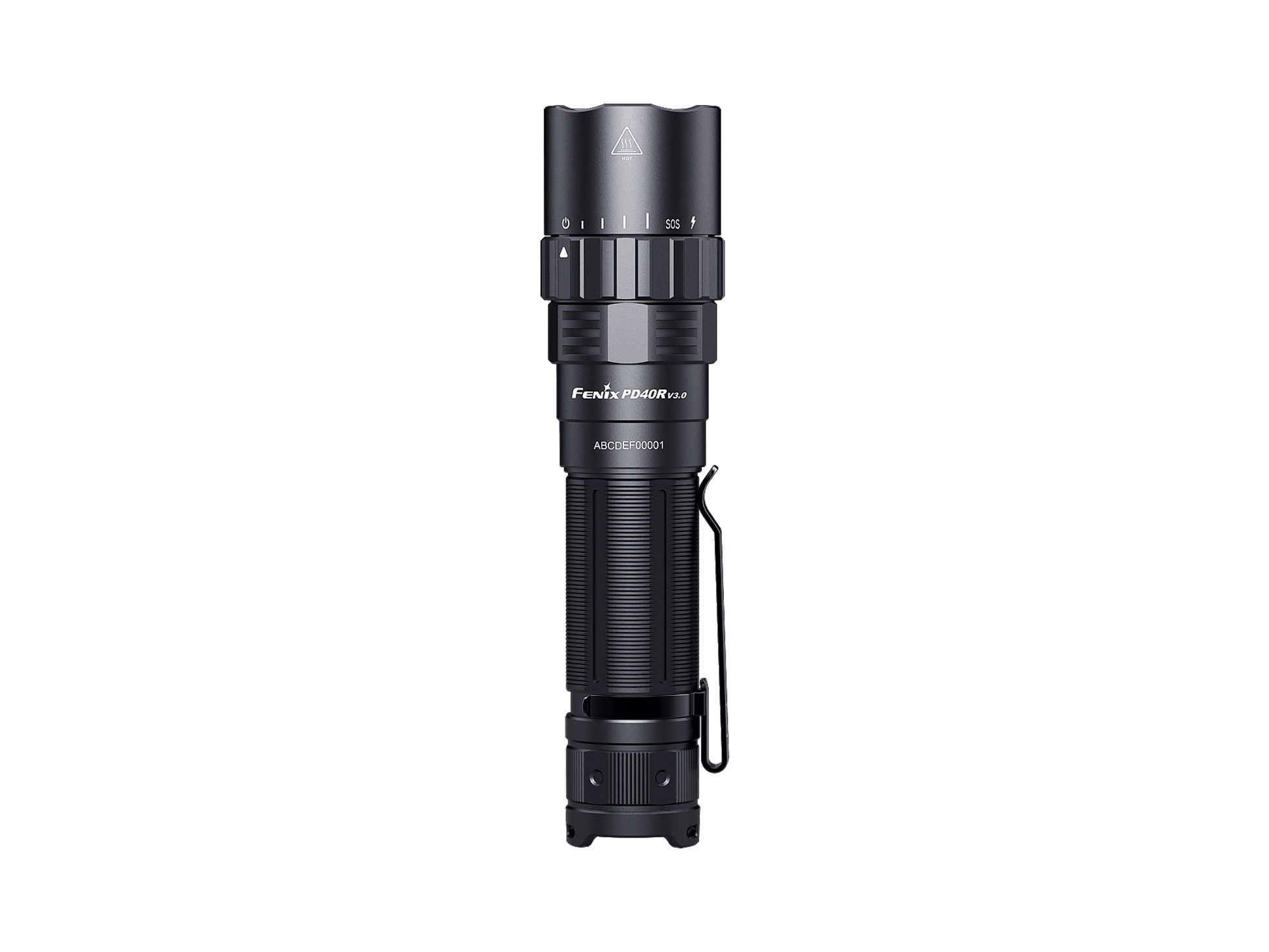 Fenix PD40R V3.0 Superhelle Taschenlampe mit mechanischem Drehschalter, 3000 Lumen – Bild 