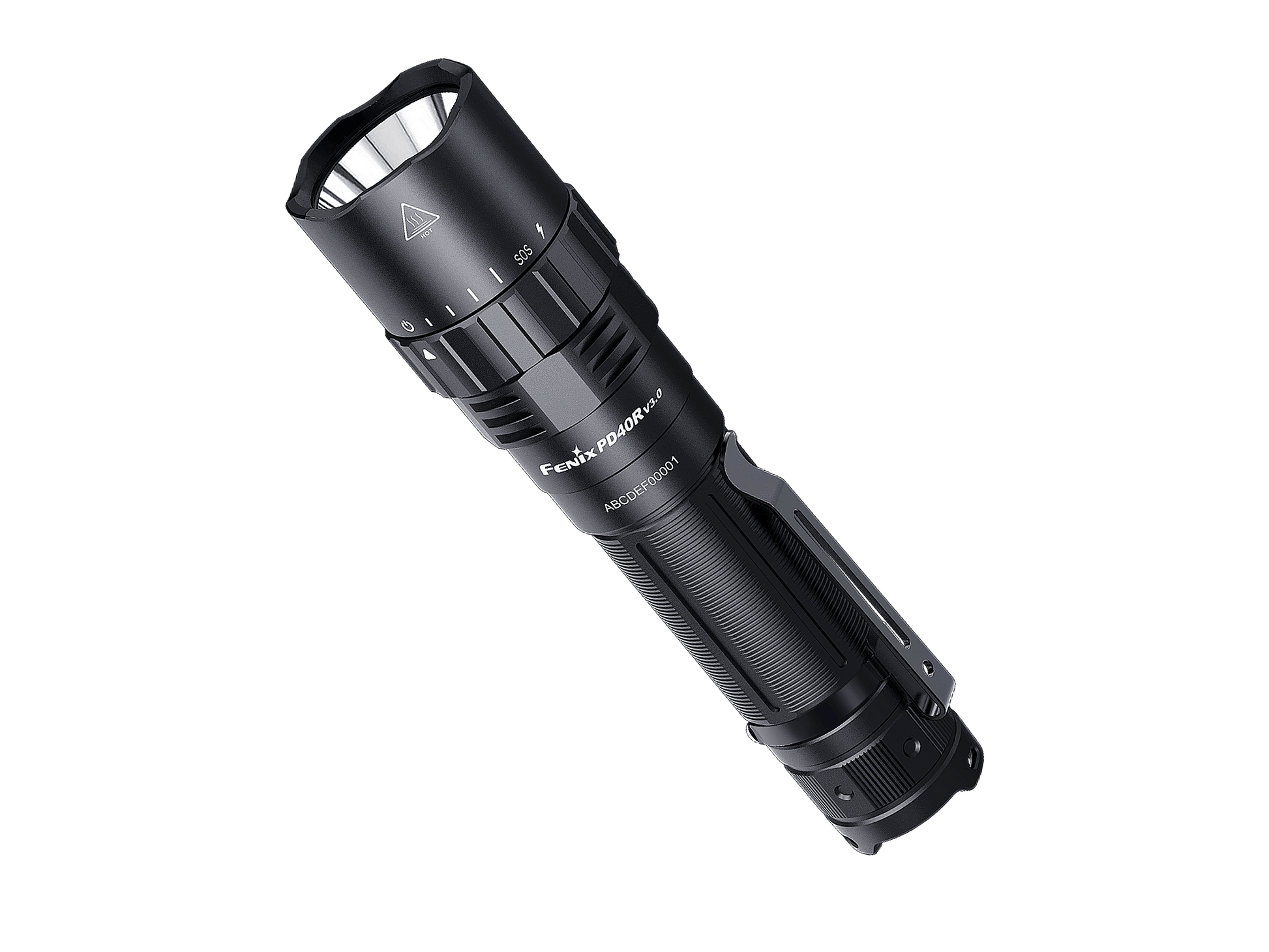 Fenix PD40R V3.0 Superhelle Taschenlampe mit mechanischem Drehschalter, 3000 Lumen – Bild 