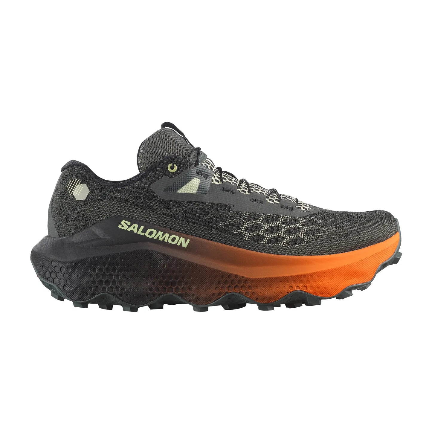 Salomon Damenlaufschuhe Ultra Glide 4, Urban Chic / Black / Lime Cream