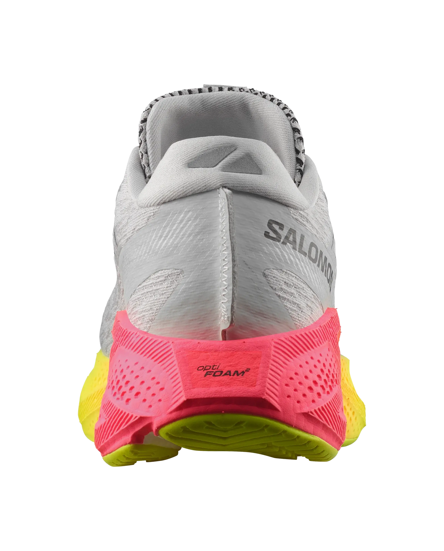 Salomon Herrenlaufschuhe Aero Glide 4 Gradient, Gray Violet / Safety Yellow / Black