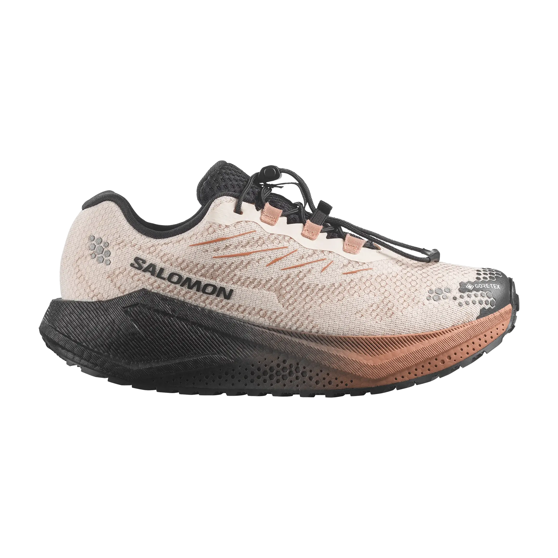 Salomon Damenlaufschuhe Aero Blaze 4 GRVL GTX, Vanilla Ice / Black / Burro – Bild 