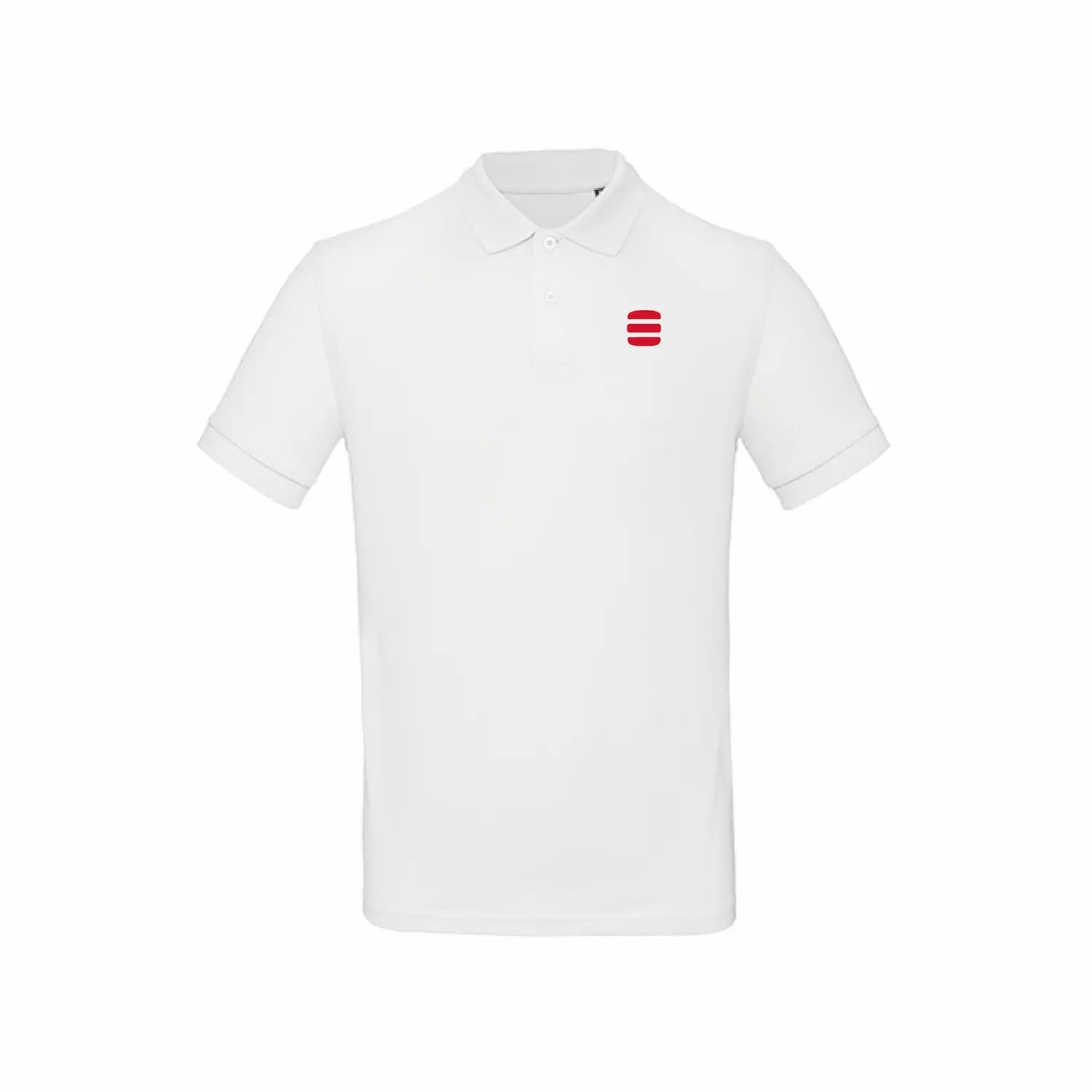 BURGERISTA AT Herren Poloshirt weiß – Bild 