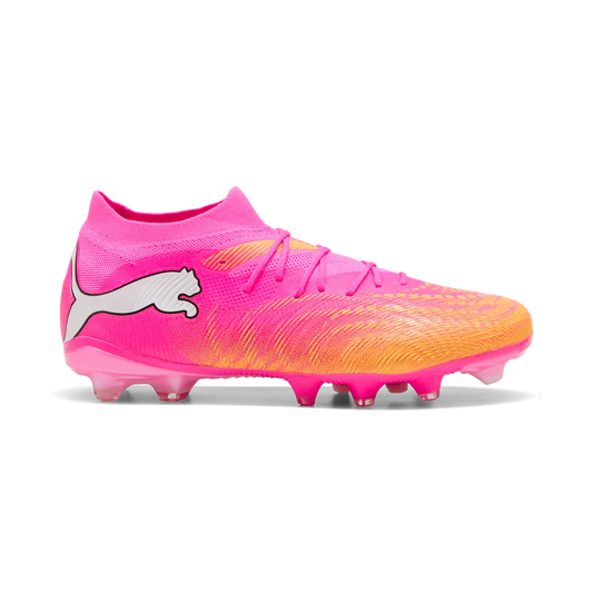 Puma Fußballschuhe Future 9 Match FG/AG, Poison Pink-Sun Stream-Bright Aqua-Puma White – bunt / 43