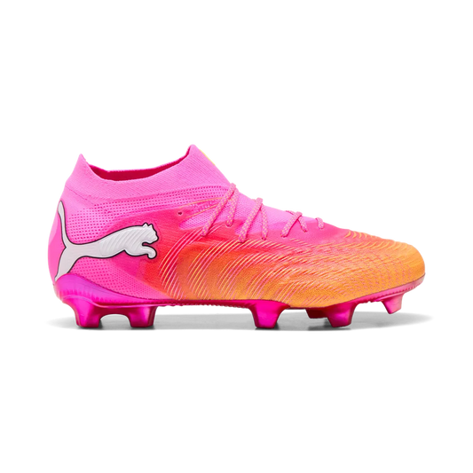 Puma Fußballschuhe Future 9 Ultimate FG, Poison Pink-Sun Stream-Bright Aqua-Puma White – bunt / 40