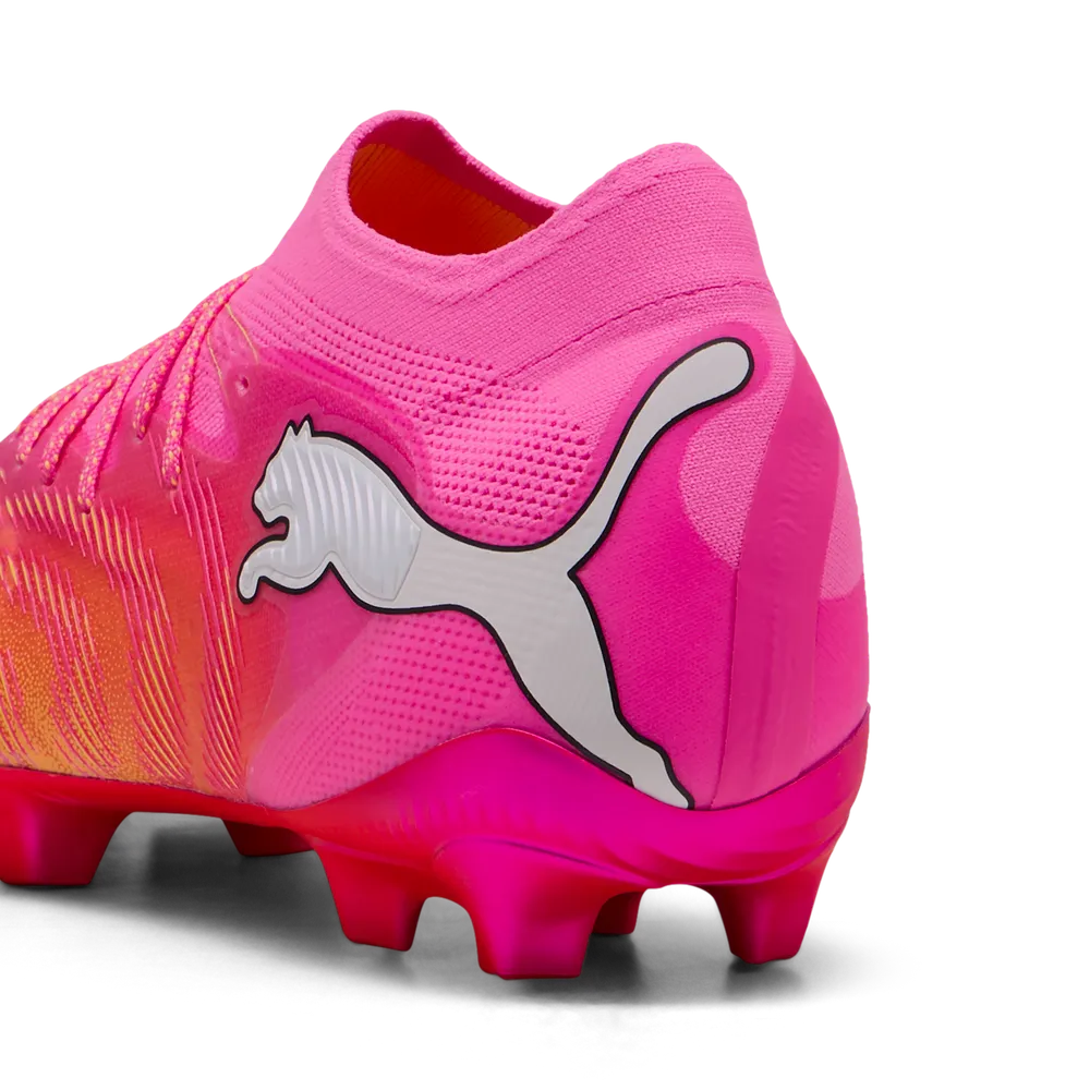 Puma Fußballschuhe Future 9 Ultimate FG, Poison Pink-Sun Stream-Bright Aqua-Puma White