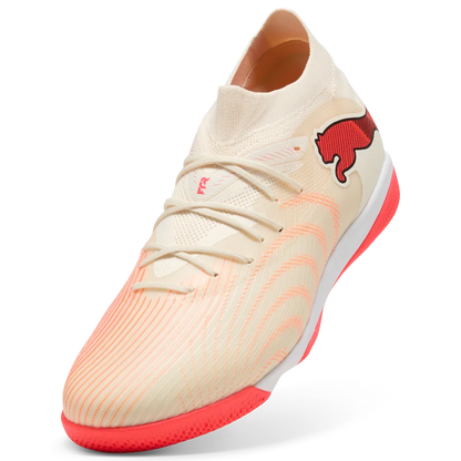 Puma Fußballschuhe Future  9 Match IT, Sugared Almond-PUMA White-Ultra Red-PUMA Black