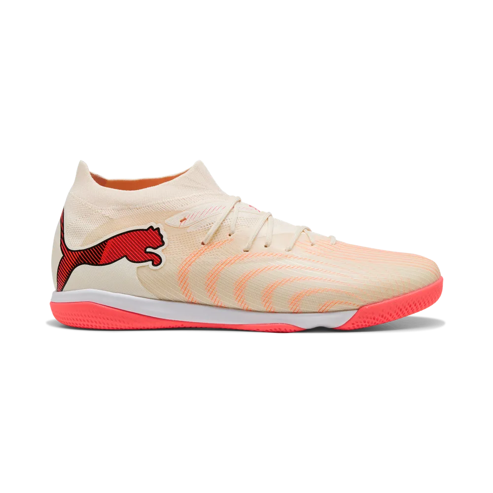 Puma Fußballschuhe Future  9 Match IT, Sugared Almond-PUMA White-Ultra Red-PUMA Black
