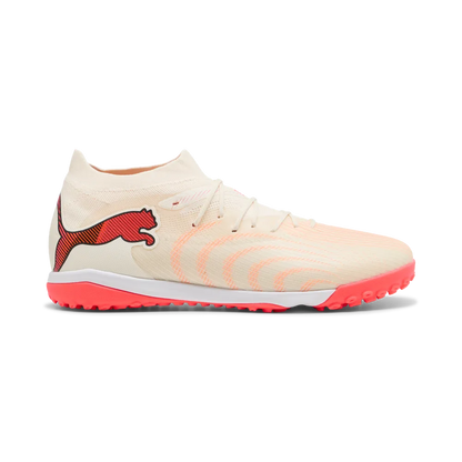Puma Fußballschuhe Future 9 Match TT, Sugared Almond-Puma White-Ultra Red-Puma