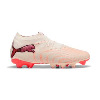 Puma Fußballschuhe Future 9 Pro FG/AG, Almond-Puma White Ultra-Red-Puma Black