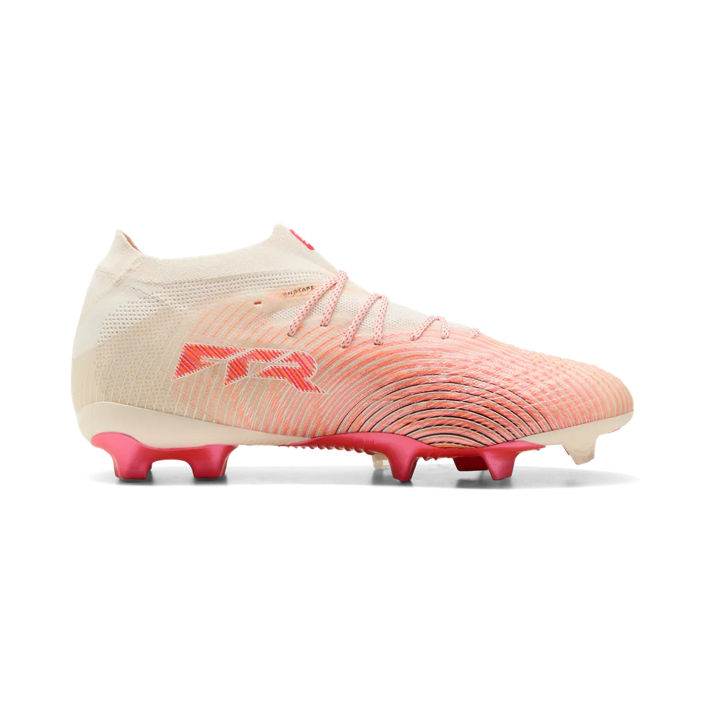 Puma Fußballschuhe Future 9 Ultimate FG, Sugared Allmond-Puma White-Ultra-Red-Puma