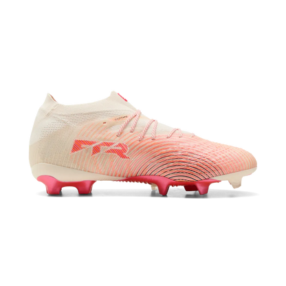 Puma Fußballschuhe Future 9 Ultimate FG, Sugared Allmond-Puma White-Ultra-Red-Puma