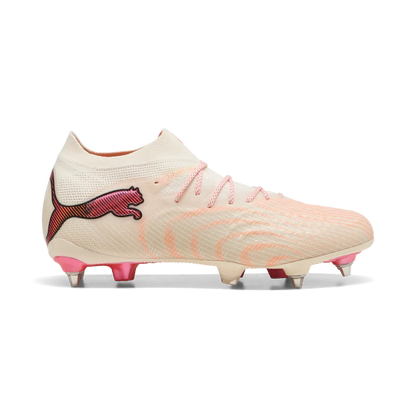 Puma Fußballschuhe Future 9 Ultimate MxSG, Almond-Puma White-Ultra Red-Puma Black