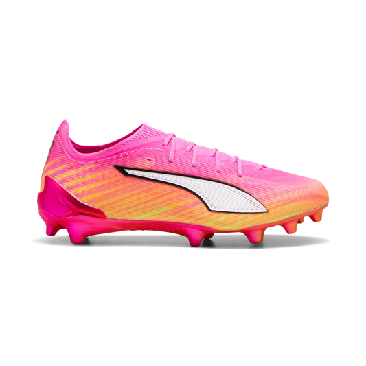 Puma Fußballschuhe Ultra 6 Ultimate FG, Poison Pink-PUMA White-Sun Stream-Bright Aqua – bunt / 41
