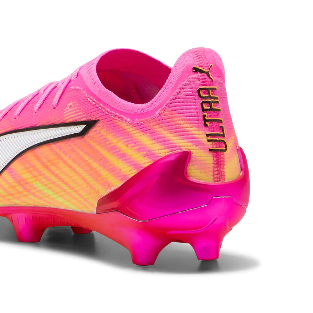 Puma Fußballschuhe Ultra 6 Ultimate FG, Poison Pink-PUMA White-Sun Stream-Bright Aqua – Bild 