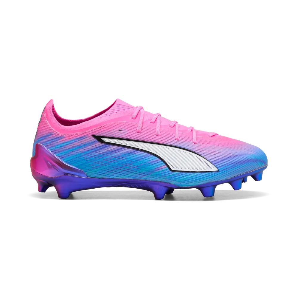 Puma Fußballschuhe Ultra 6 Ultimate FG, Poison Pink-PUMA White-Sun Stream-Bright Aqua – Bild 