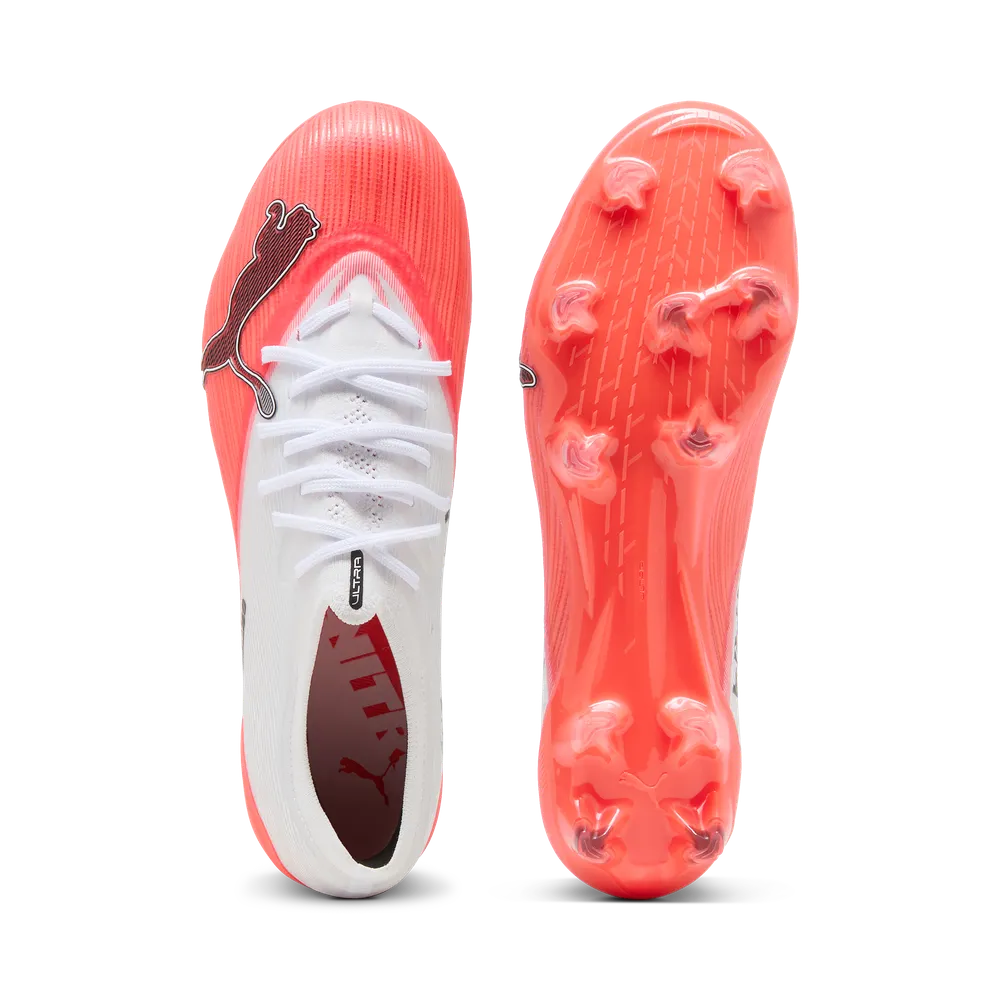 Puma Fußballschuhe Ultra Nitro 7 Pro FG, Ultra Red-Puma Black-Puma White – Bild 