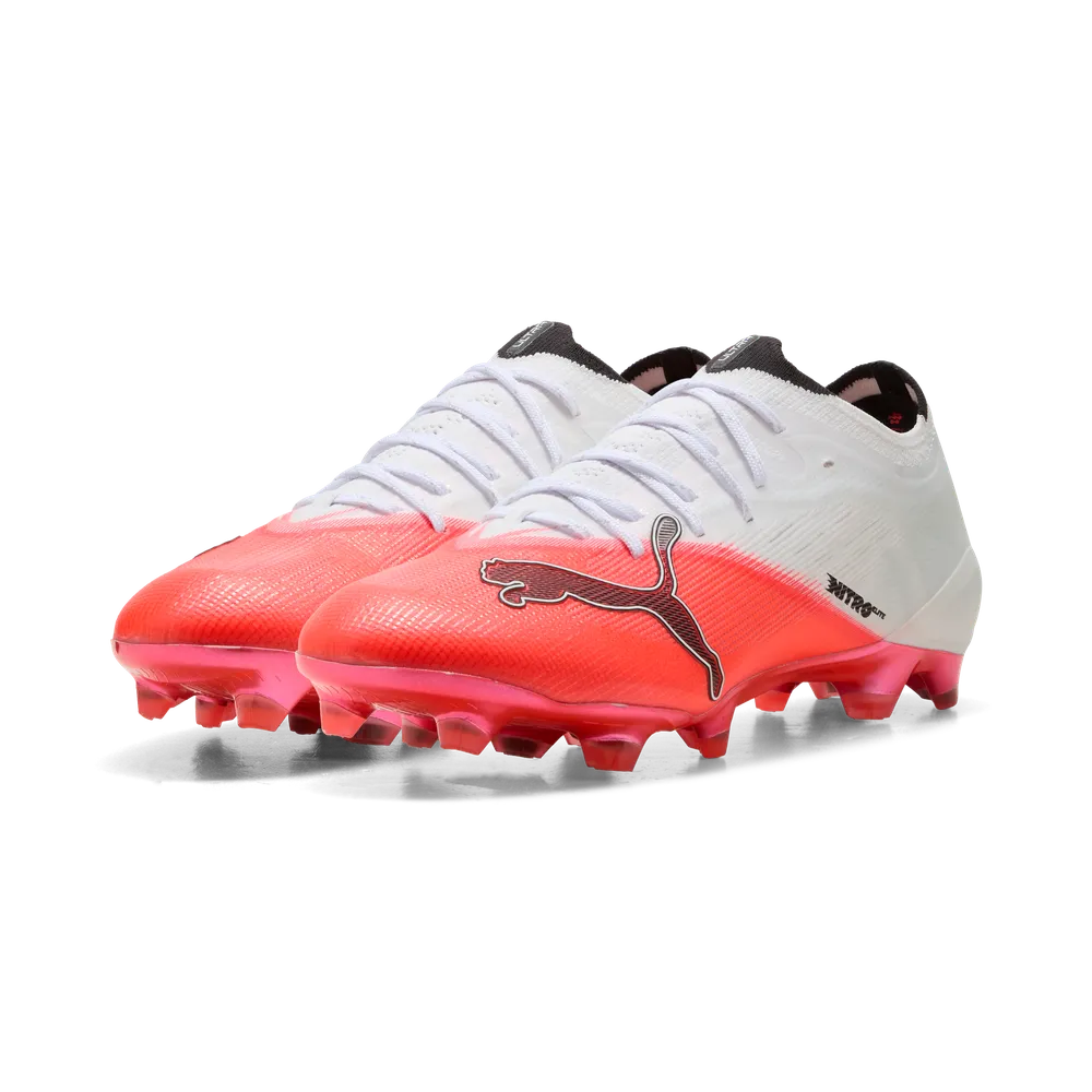 Puma Fußballschuhe Ultra Nitro 7 Ultimate FG, Ultra Red-PUMA Black-PUMA White