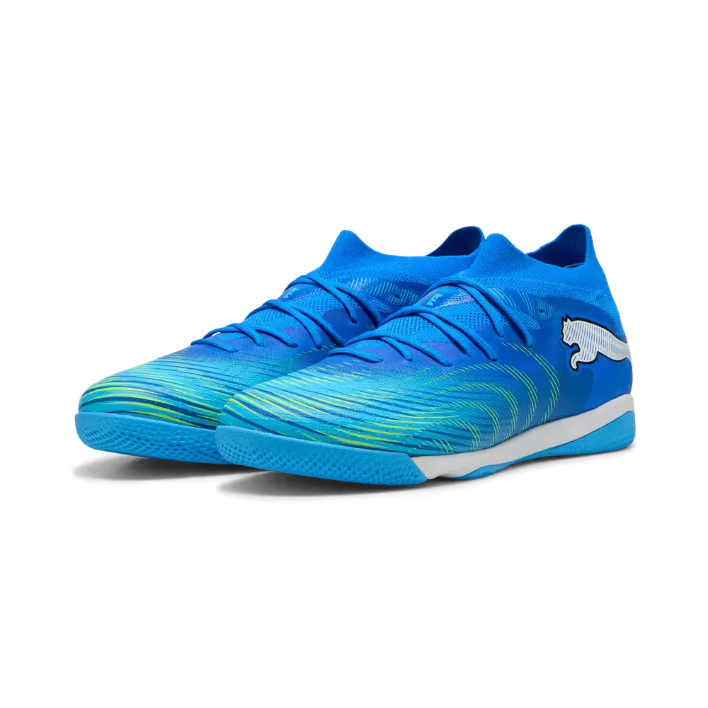 Puma Hallenfußballschuhe Future 9 Match IT, Ultra Blue-PUMA White-Luminous Blue-PUMA Black