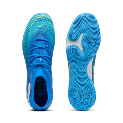 Puma Hallenfußballschuhe Future 9 Match IT, Ultra Blue-PUMA White-Luminous Blue-PUMA Black
