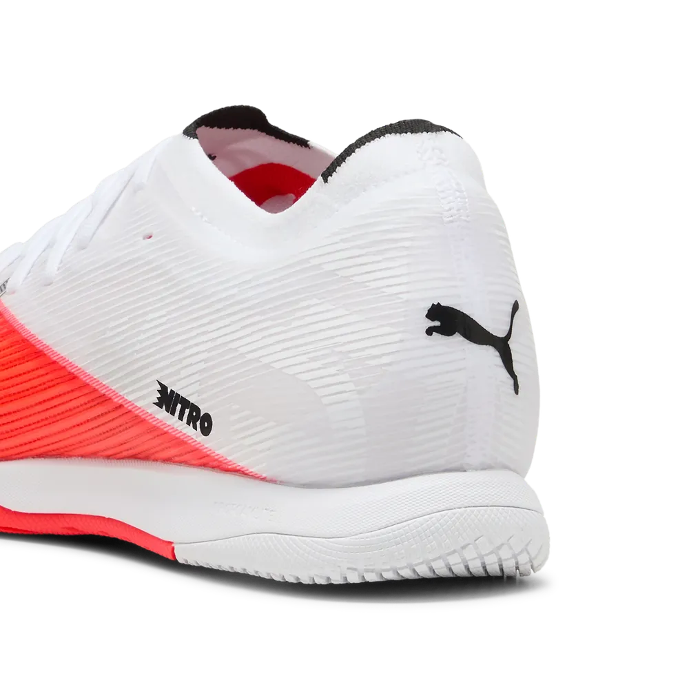 Puma Hallenfußballschuhe Ultra Nitro 7 Match IT, Ultra Red-Puma Black-Puma White