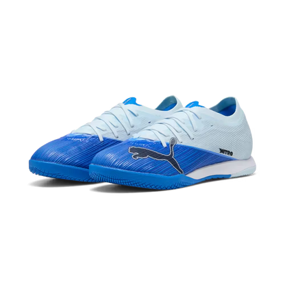 Puma Hallenfußballschuhe Ultra Nitro 7 Match IT, Ultra Blue-Icy Blue-PUMA Black-Lime Squeeze