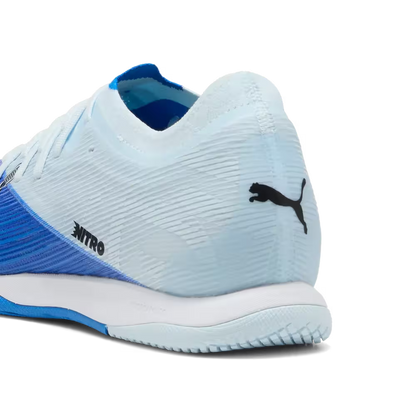 Puma Hallenfußballschuhe Ultra Nitro 7 Match IT, Ultra Blue-Icy Blue-PUMA Black-Lime Squeeze