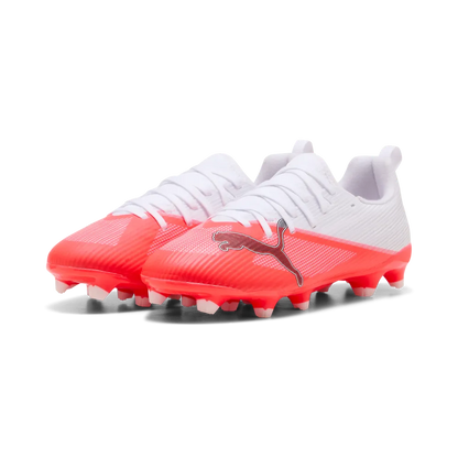 Puma Kinderfußballschuhe Ultra 7 Match FG/AG, ultra red/puma black